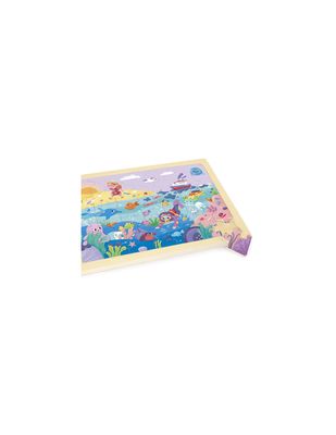 Eco-puzzels - laten we de planeet redden - 4 stuks