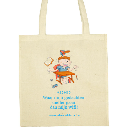 Katoenen tas ADHD