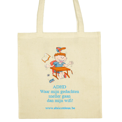 Katoenen tas ADHD