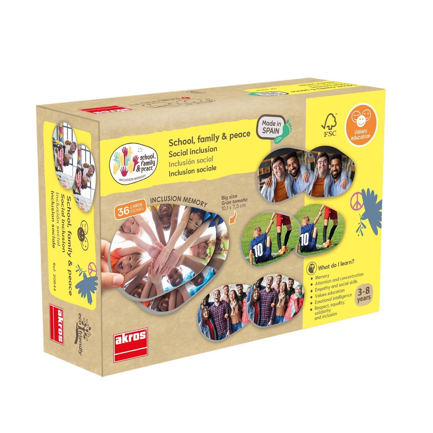 School, gezin en vrede. Sociale inclusie