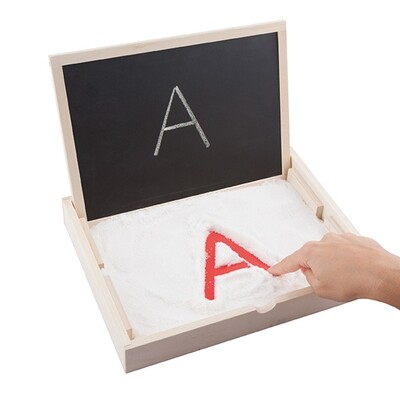 MULTISENSORISCH BORD OM TE LEREN SCHRIJVEN