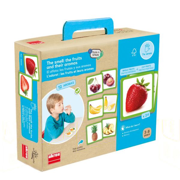 De reuk, fruit en hun geur