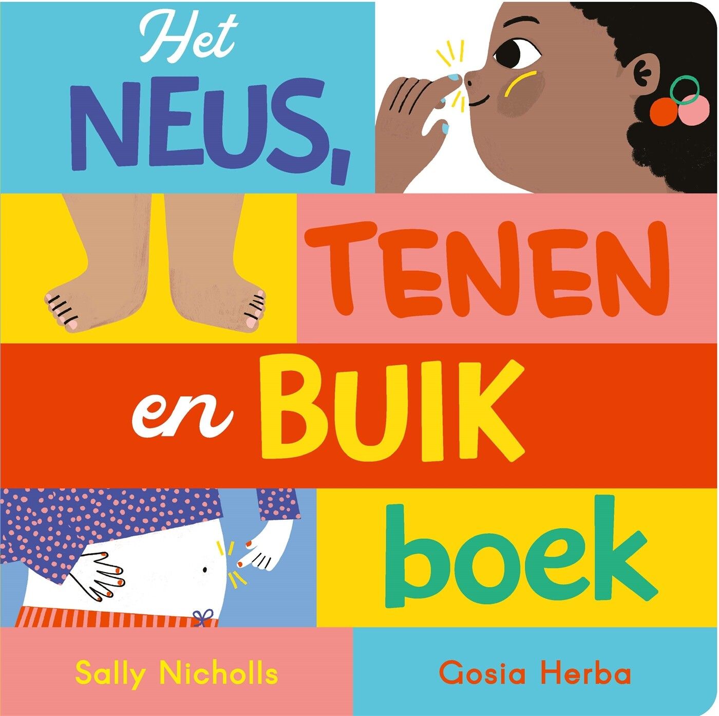 Het neus, tenen en buikboek