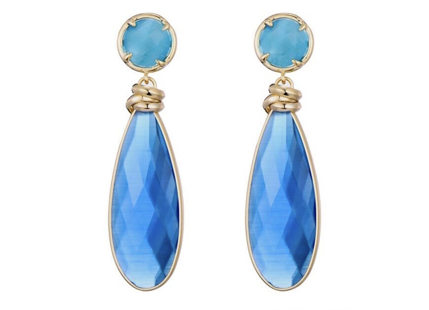 Oorbellen Millennium Sky blue
