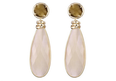Oorbellen Millennium beige