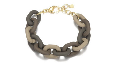 Armband Amanda mat taupe