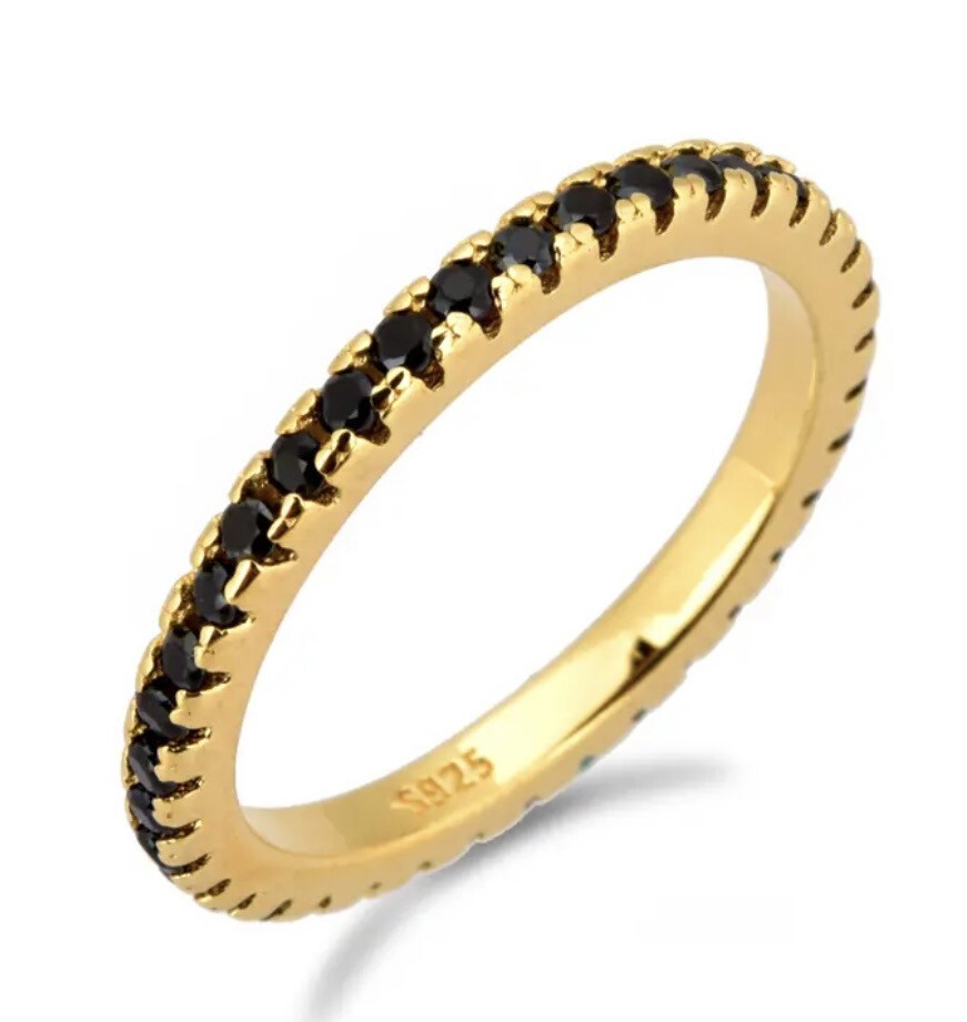 Ring Sensa black gold