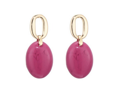 Oorbellen Isa pink