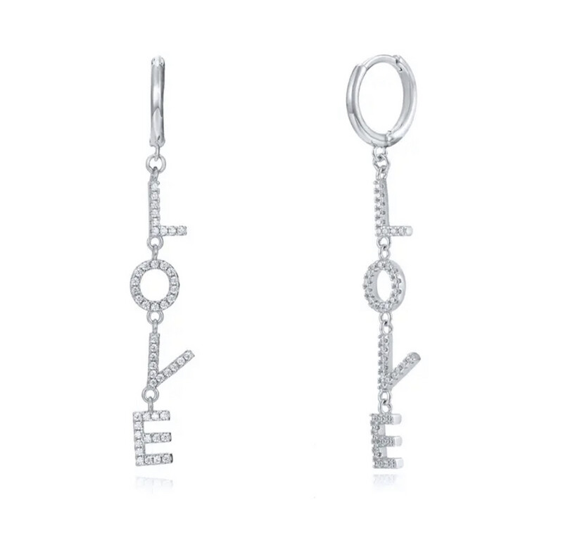 Oorbellen Donna silver