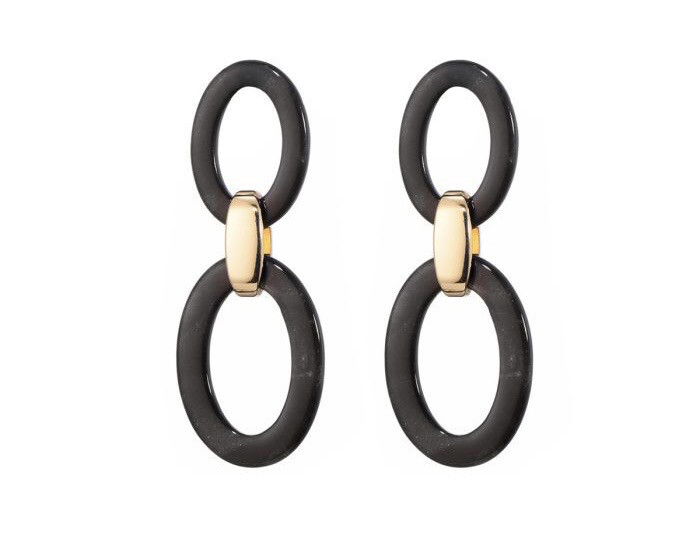 Oorbellen Corna black