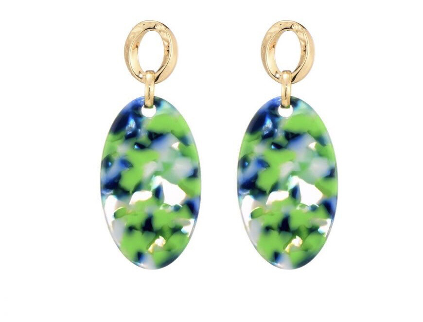 Oorbellen Isabella green