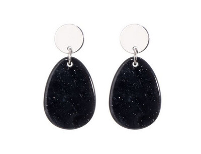 Oorbellen Saar black