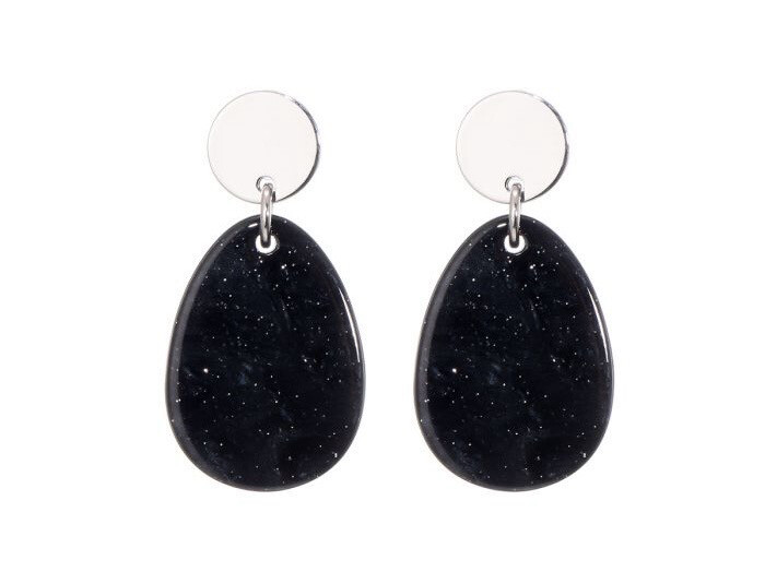 Oorbellen Saar black