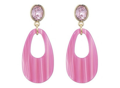 Oorbellen Milana pink