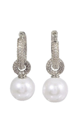 Oorbellen Pearl zirconia