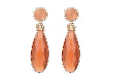 Oorbellen Millennium orange