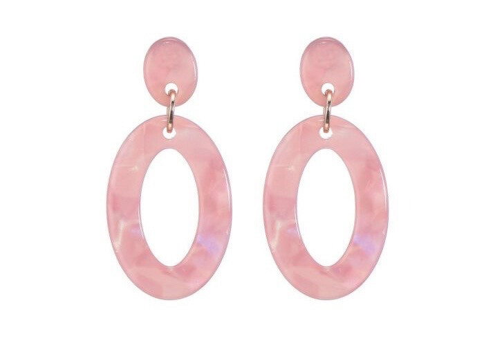 Oorbellen Miros pink