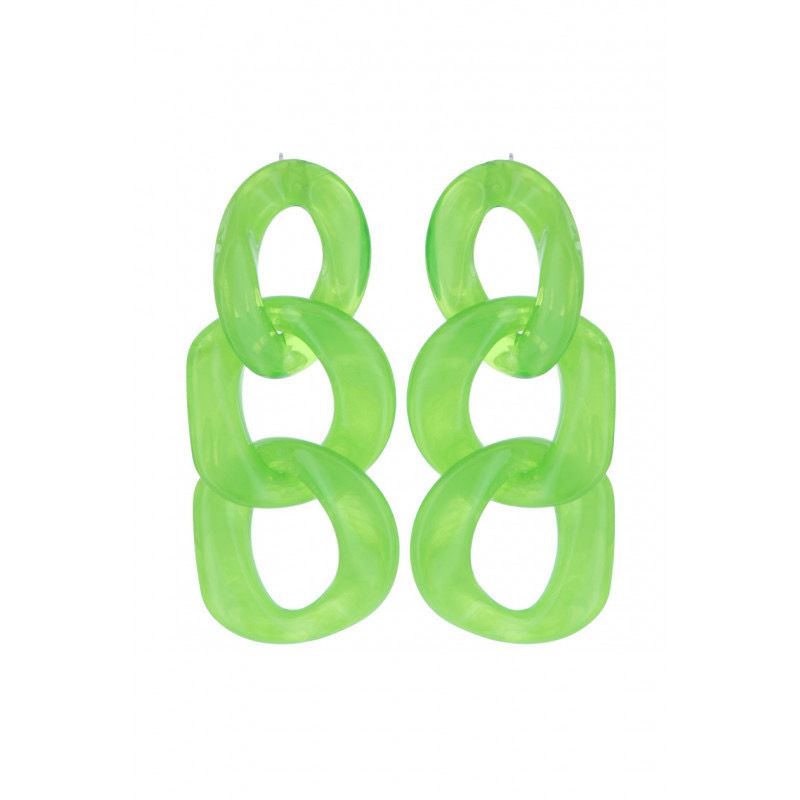 Oorbellen Cerola green
