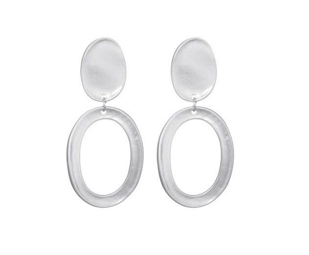 Oorbellen Julea silver
