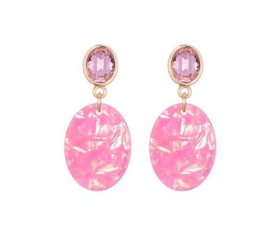 Oorbellen Mila pink
