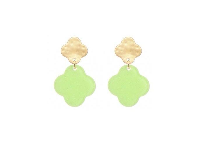 Oorbellen Alice green