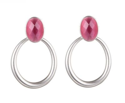 Oorbellen Maggy pink