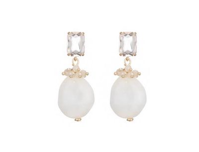 Oorbellen Sandra white
