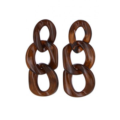 Oorbellen Cerola brown