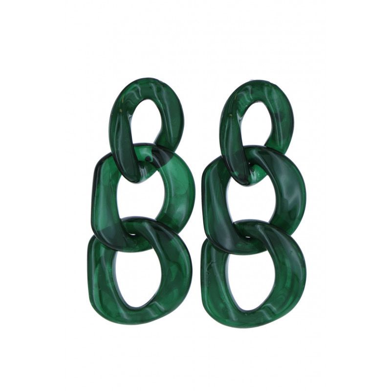Oorbellen Cerola green