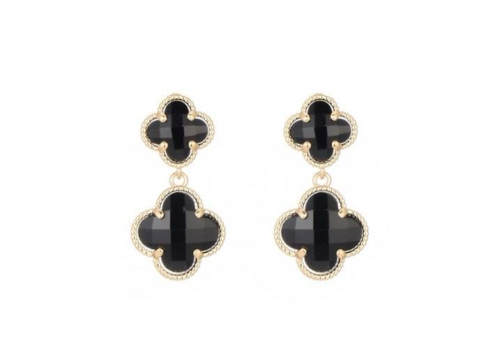 Oorbellen Alexa two black