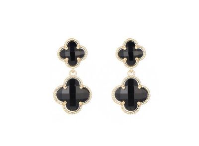 Oorbellen Alexa two black