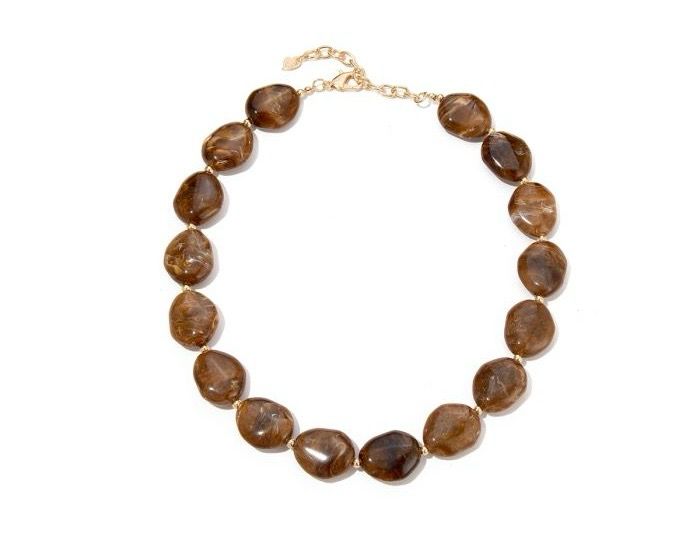 Ketting Amelie brown