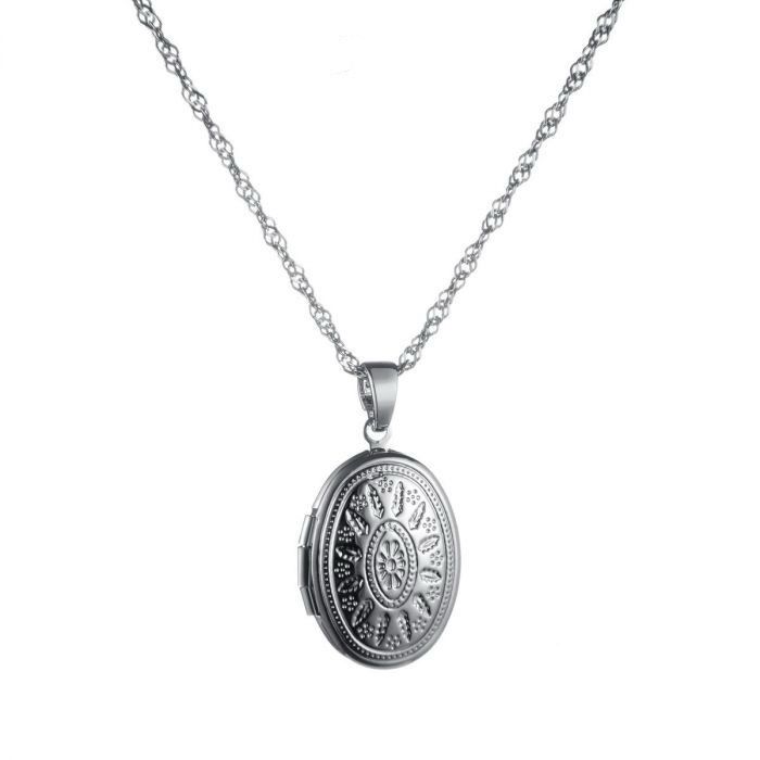 Ketting Photo medaillon ovaal