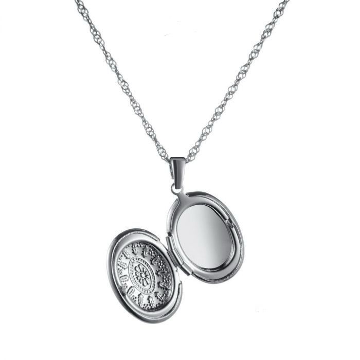 Ketting Photo medaillon ovaal