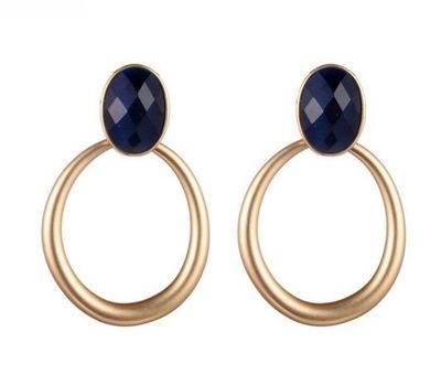 Oorbellen Maggy marine