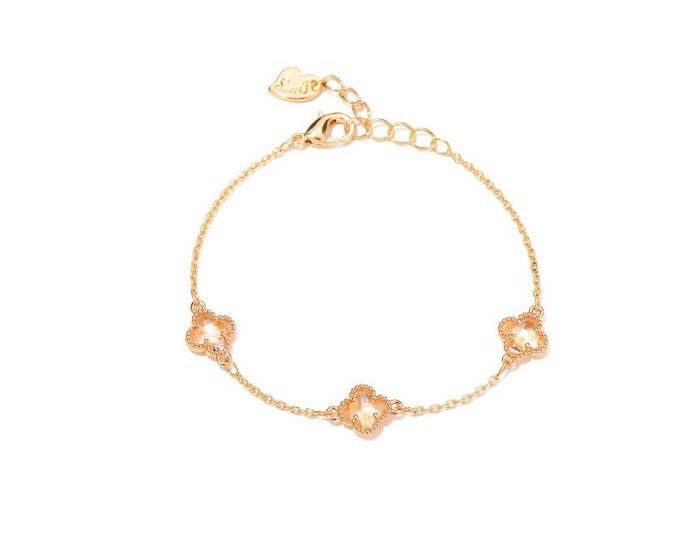 Armband Clovy champagne