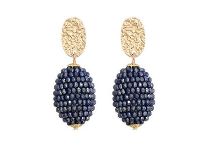 Oorbellen Nora blue