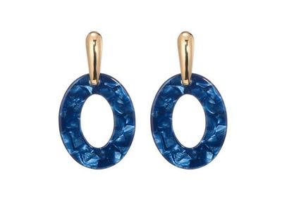 Oorbellen Juliana blue