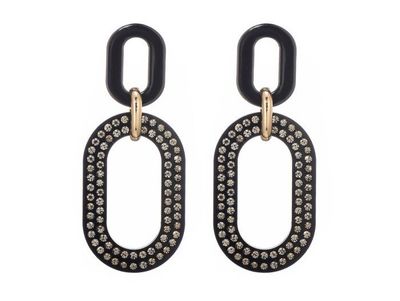 Oorbellen Marina black