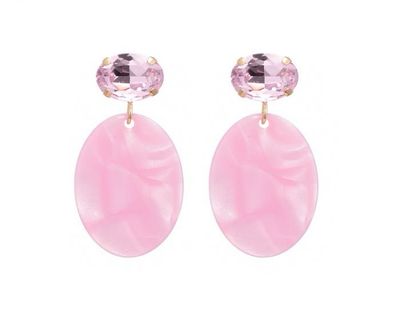 Oorbellen Amanda pink