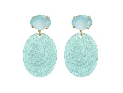 Oorbellen Amanda turquoise