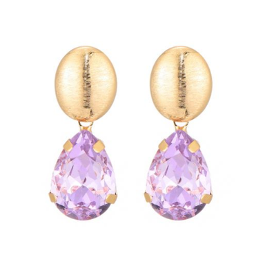 Oorbellen Cato purple
