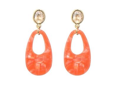 Oorbellen Milana orange