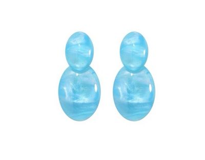 Oorbellen Ans turquoise