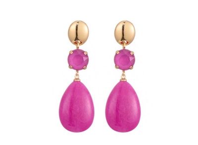 Oorbellen Magalie pink