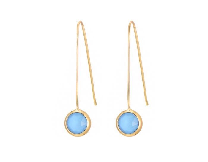 Oorbellen Kai blue