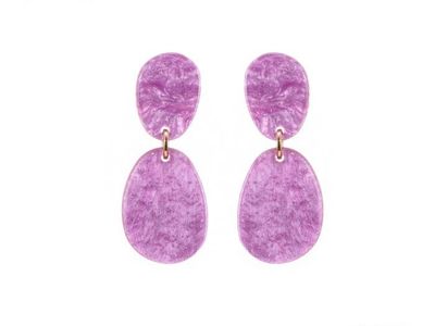 Oorbellen Loua purple