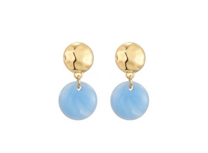 Oorbellen Kiki blue