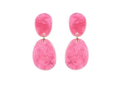 Oorbellen Loua fushia