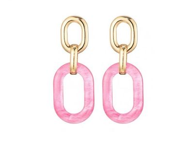 Oorbellen Lily fushia